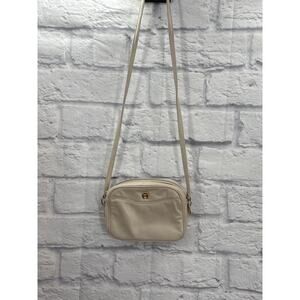 Etienne Aigner Crossbody Bag Off White Vintage
